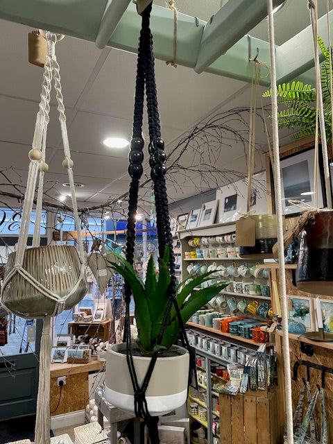 macrame plant pot holders