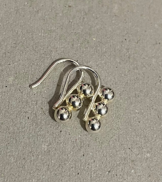 Silver Drop Earrings