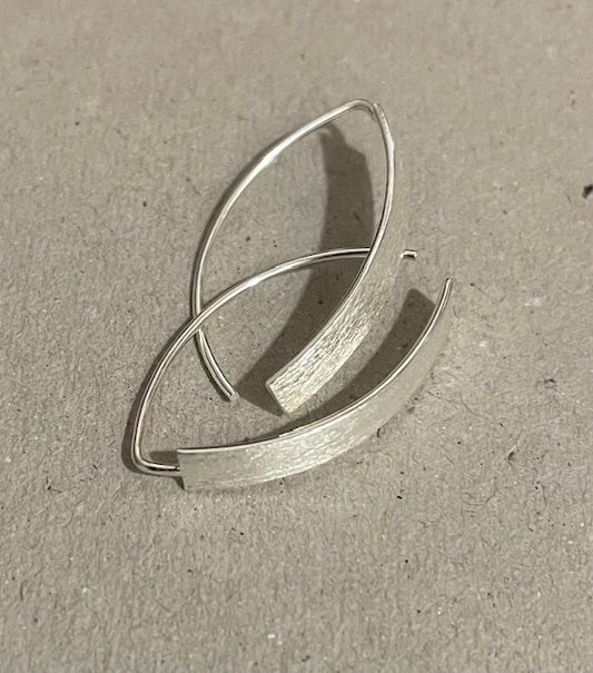 Silver Drop Earrings