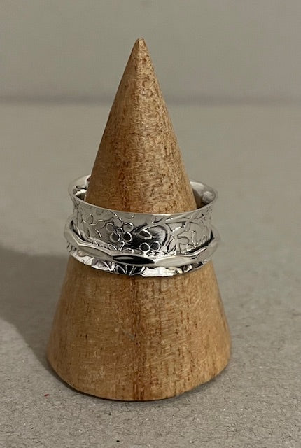 Sterling Silver Spinning Rings