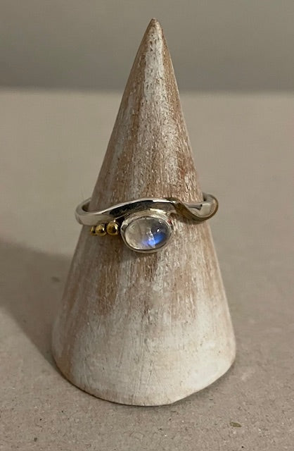 Silver Gemstone Rings