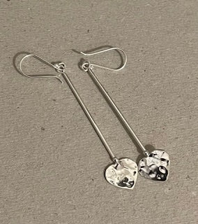 Silver Drop Earrings