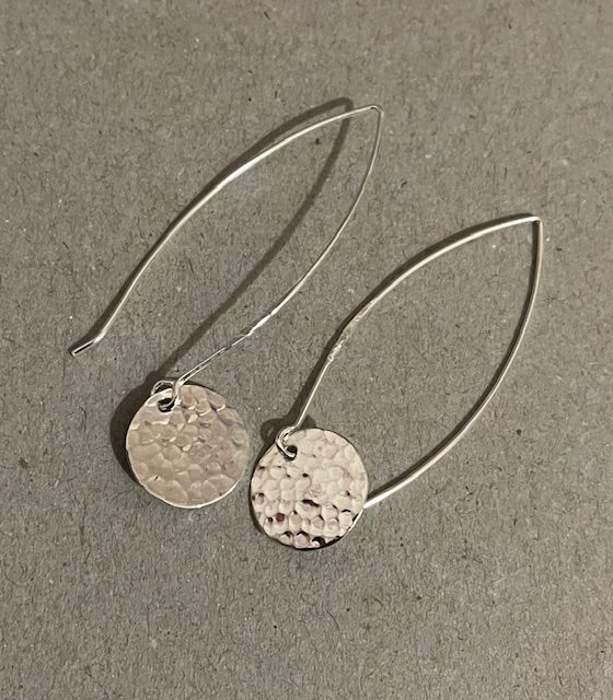 Silver Drop Earrings