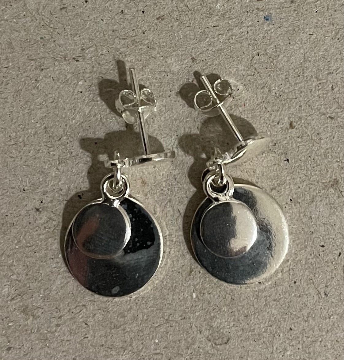 Silver Drop Earrings