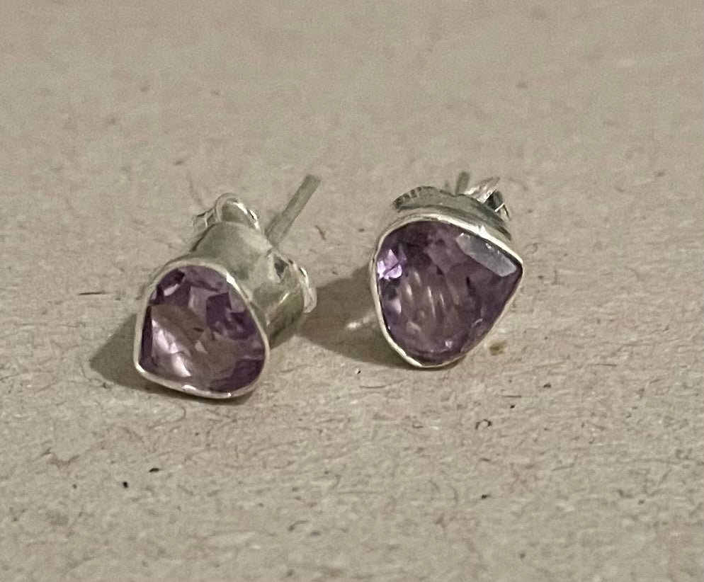 Silver Stud Earrings