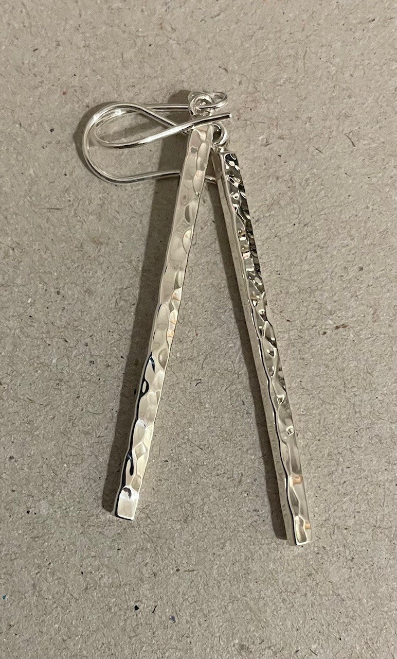 Silver Drop Earrings