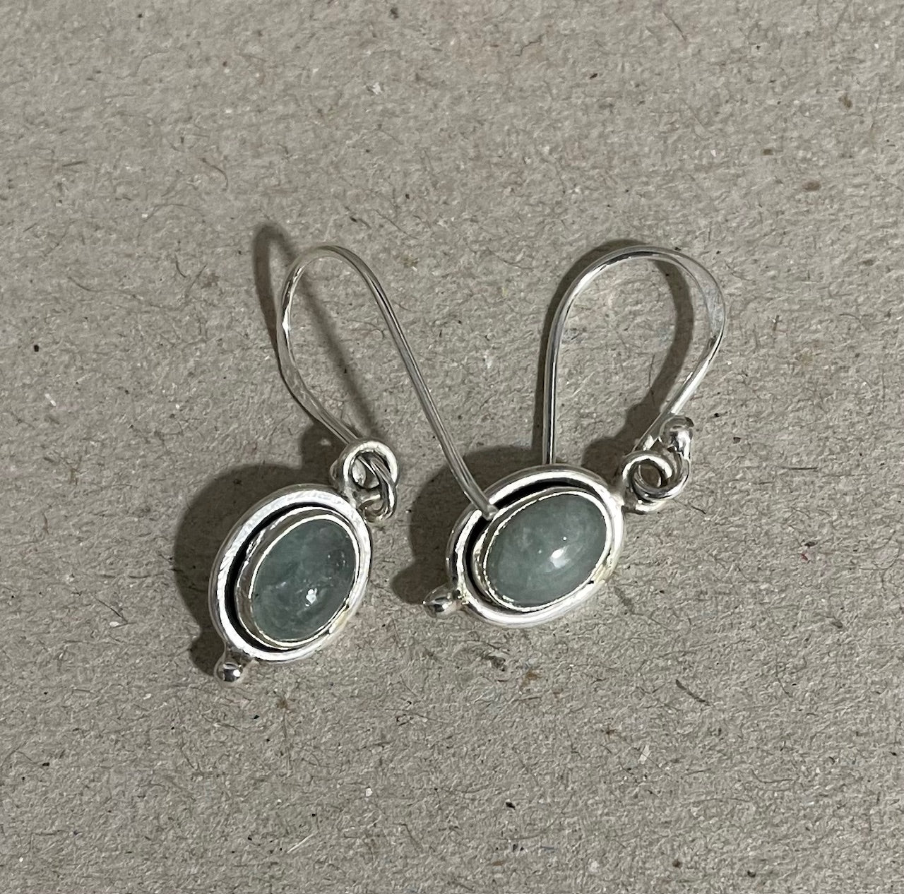Silver Drop Earrings