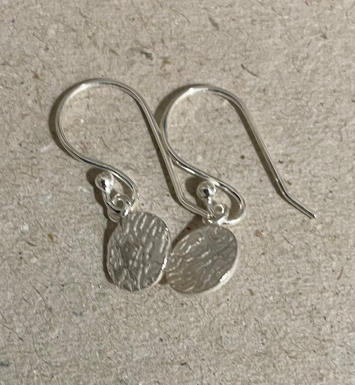Silver Drop Earrings