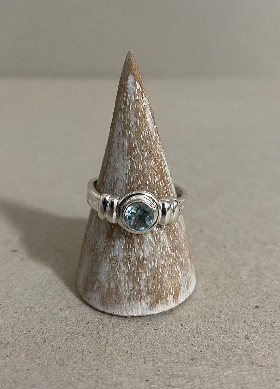 Silver Gemstone Rings