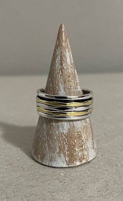 Sterling Silver Spinning Rings