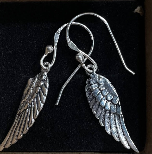Silver Drop Earrings