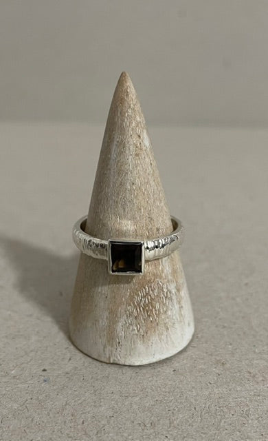 Silver Gemstone Rings