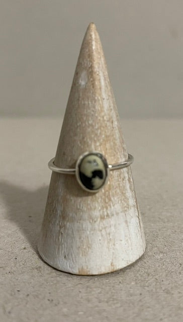 Silver Gemstone Rings