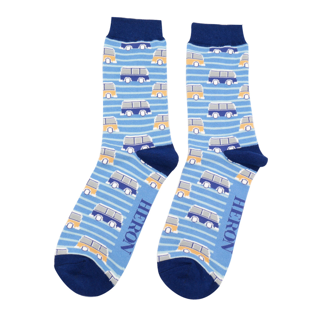 Mr Heron Men's  Bamboo Mix Socks