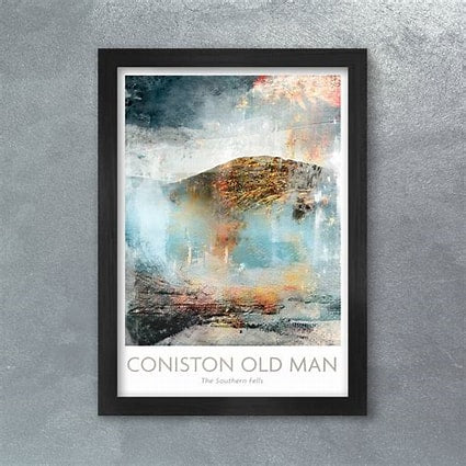 Northern Line A3 Framed
