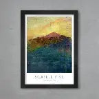 Northern Line A3 Framed