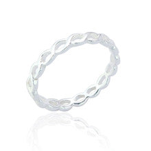 STK11 Flat Chain Stacking Ring