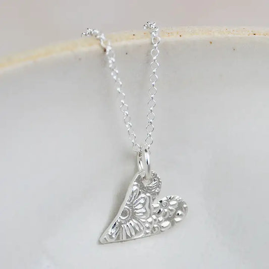 Sterling Silver Heart Pendant