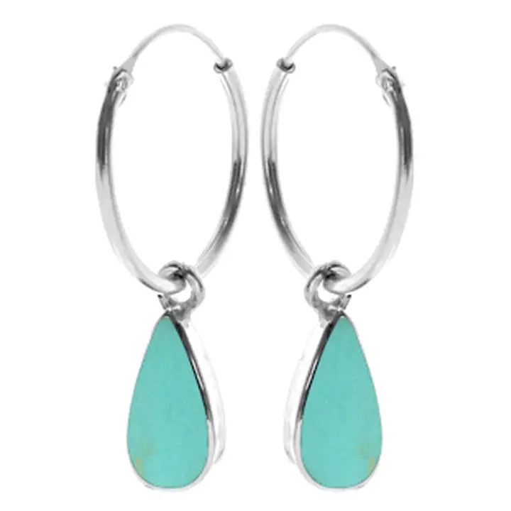 Silver Drop Earrings