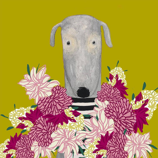 Trumpet has flowers cards