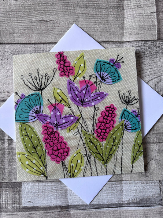 Pinks and Purples Card