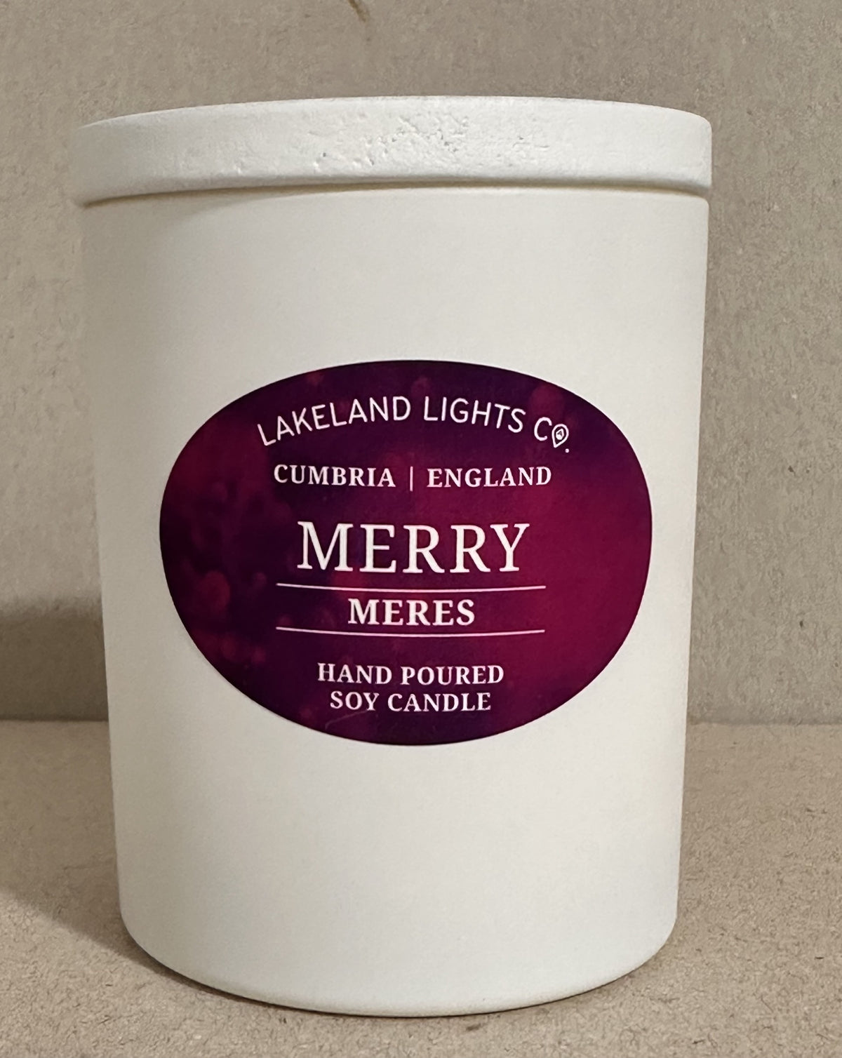 Candles from Lakeland lights