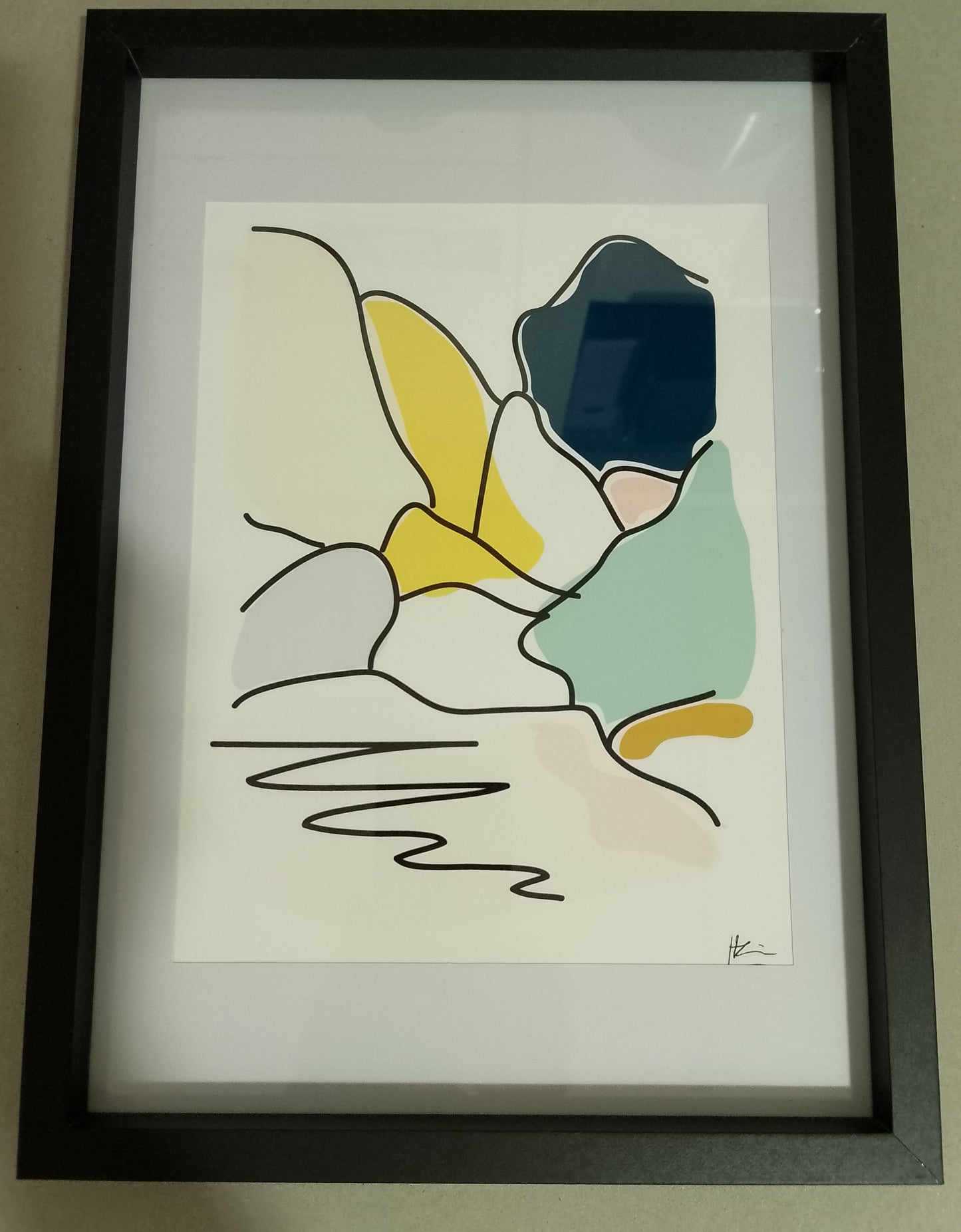 Lela Cribbin A4 & A5 Abstract Graphic Prints