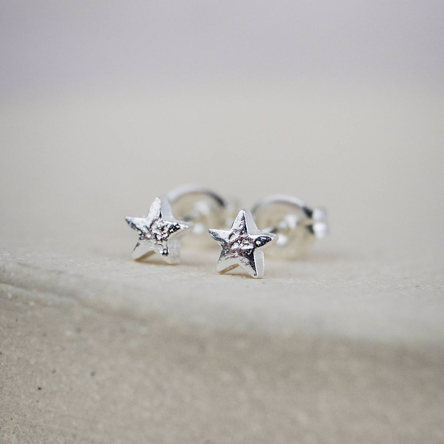 Sterling Silver Mini Studs - Star