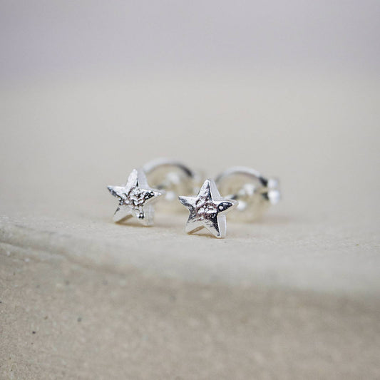 Sterling Silver Mini Studs - Star