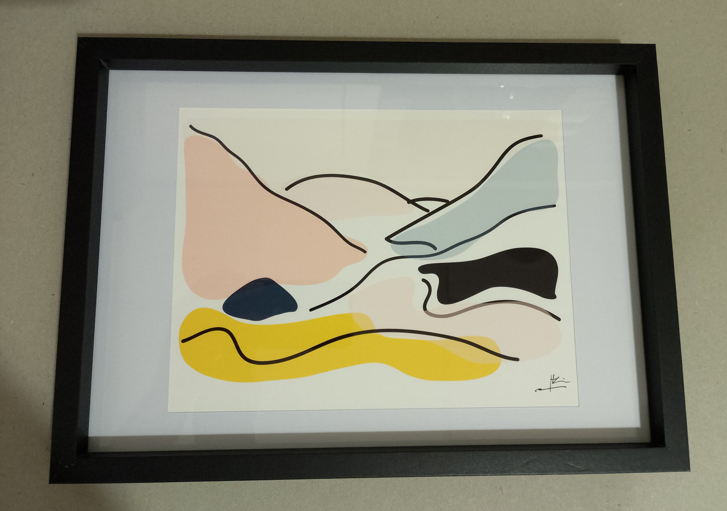 Lela Cribbin A4 & A5 Abstract Graphic Prints