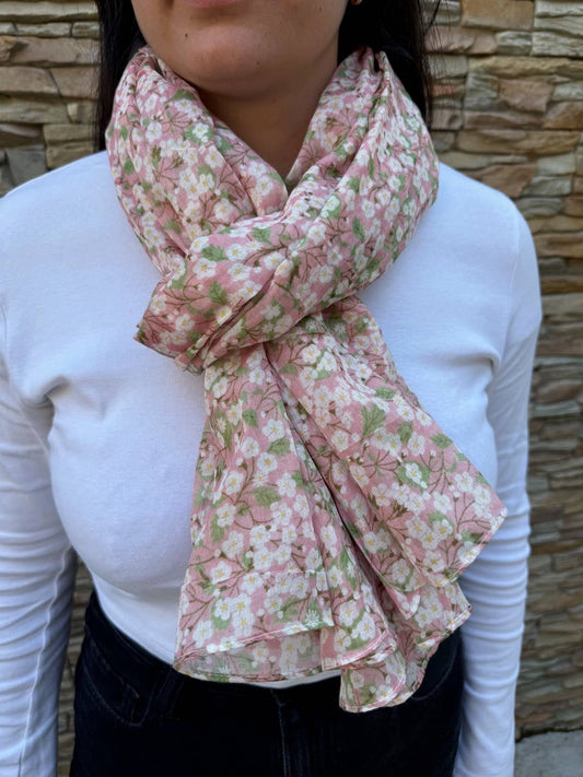 Liberty scarf 100% Indian cotton - Women