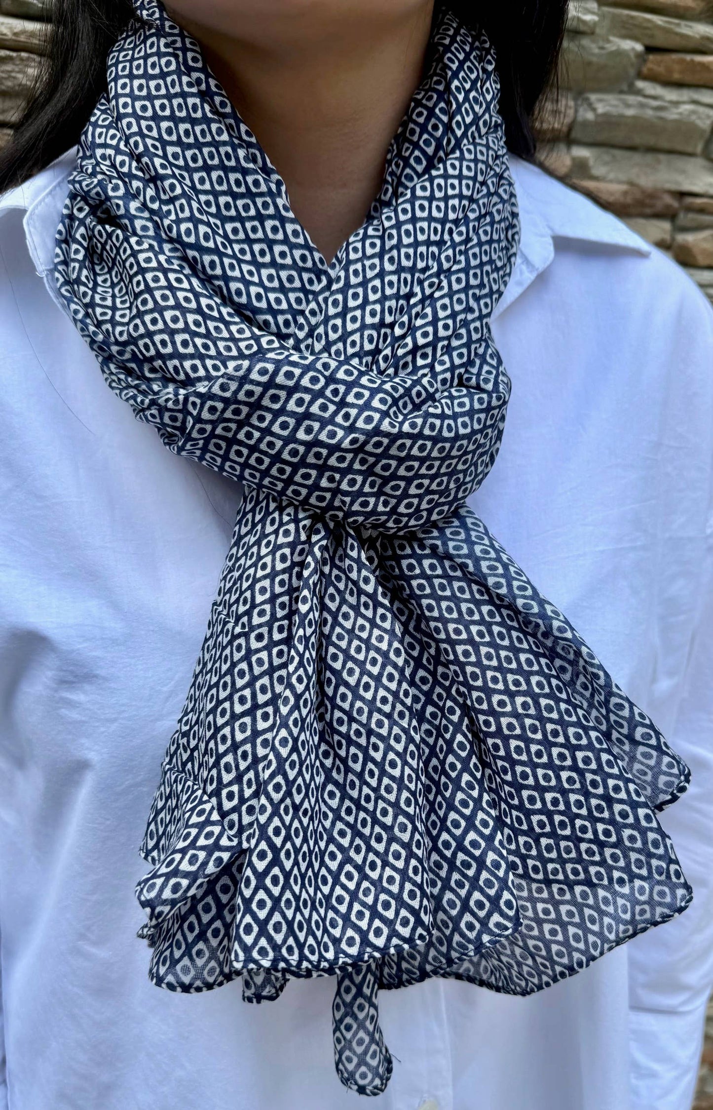 Scarf cotton scarf for men or women