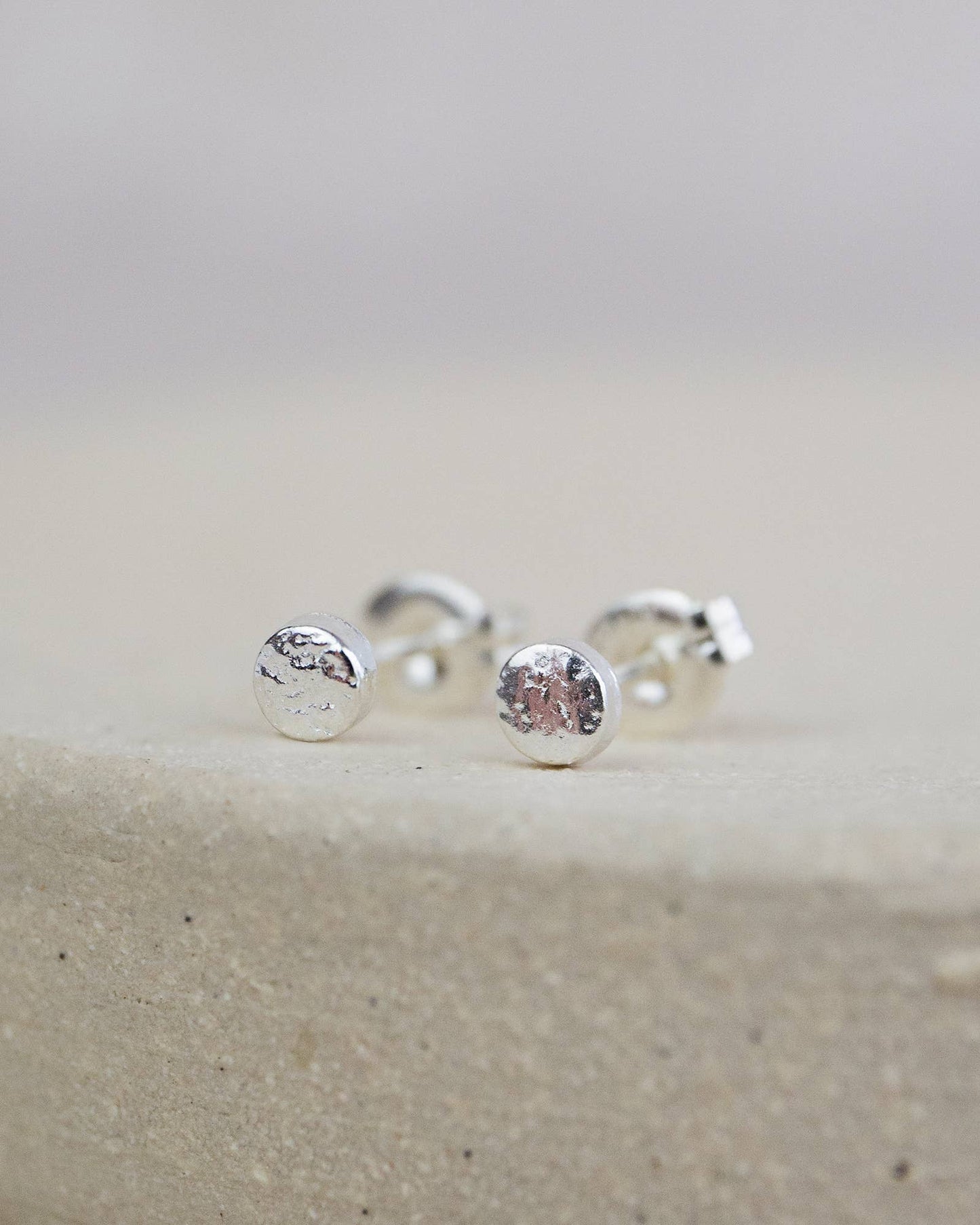Sterling Silver Mini Studs - Circle
