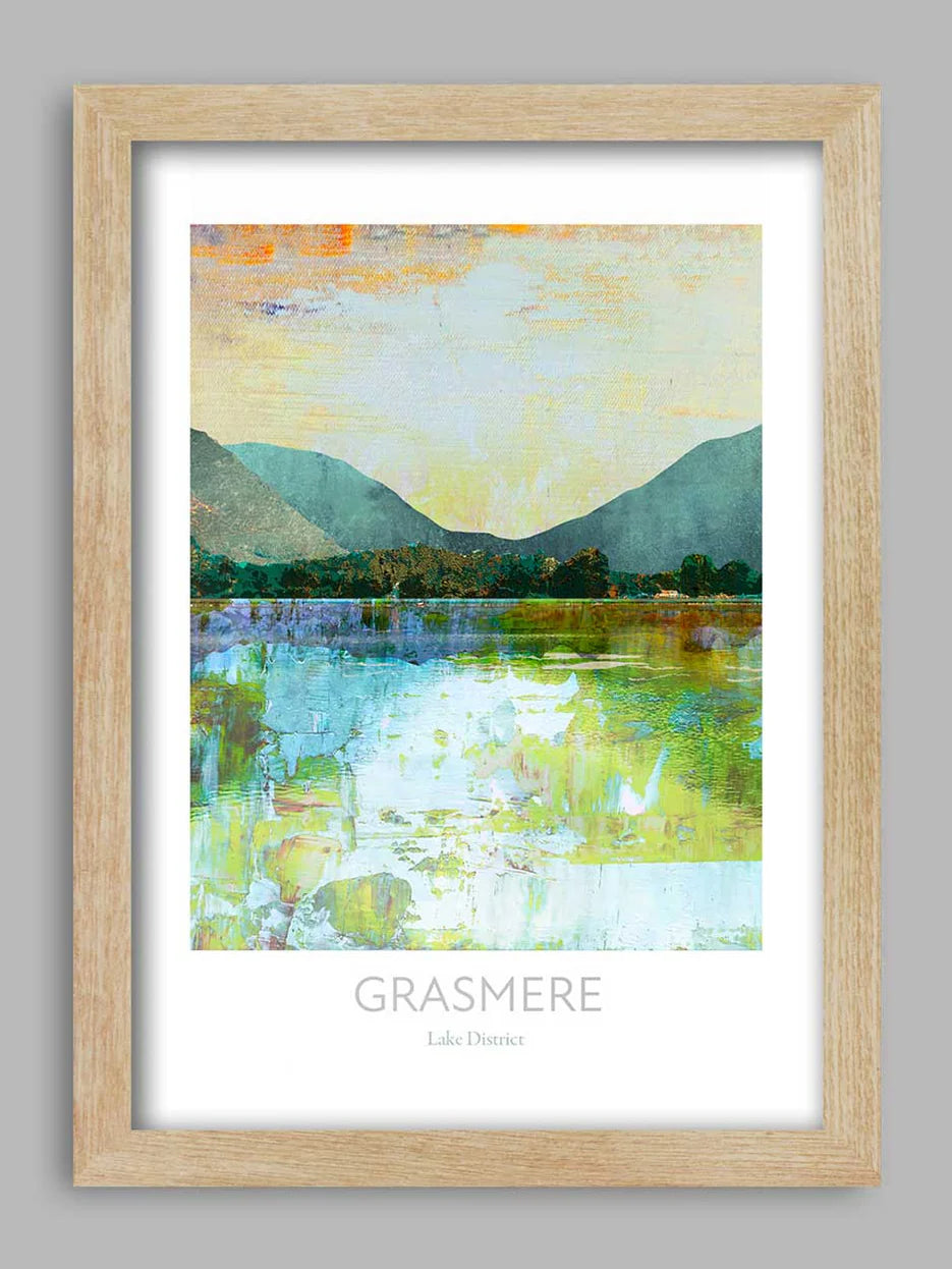 Northern Line framed A4