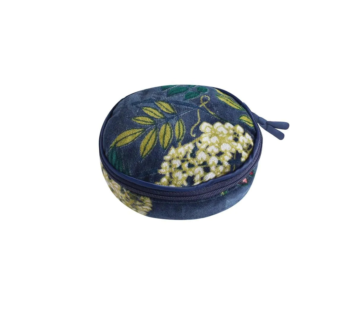 Botanical Velvet Jewellery Pouch and Roll from Earth Squared