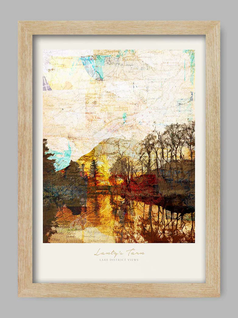 Northern Line A3 Framed