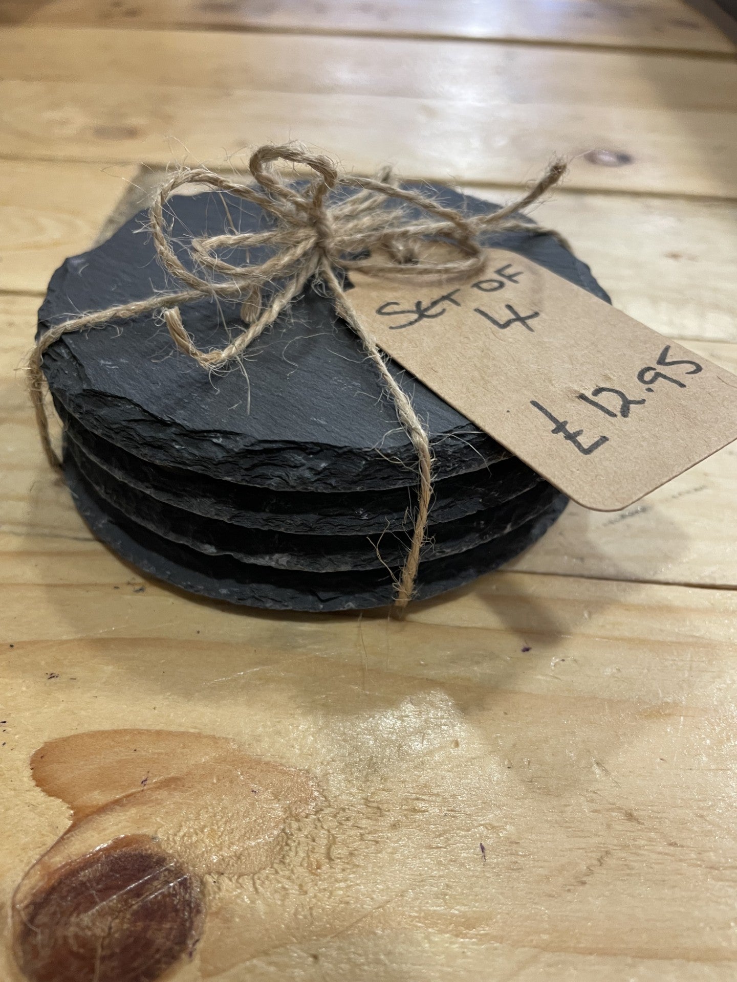 Slate Coasters - Set of 4