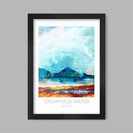 Northern Line A3 Framed