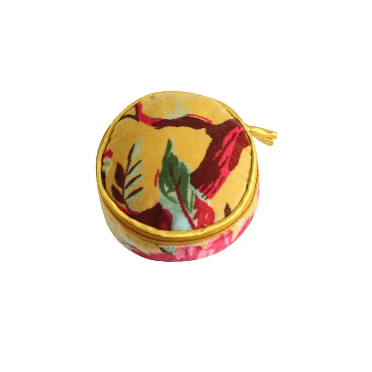 Botanical Velvet Jewellery Pouch and Roll from Earth Squared