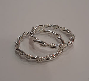 Anna double twisted rope ring