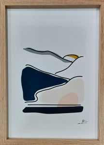 Lela Cribbin A4 Abstract Graphic Prints