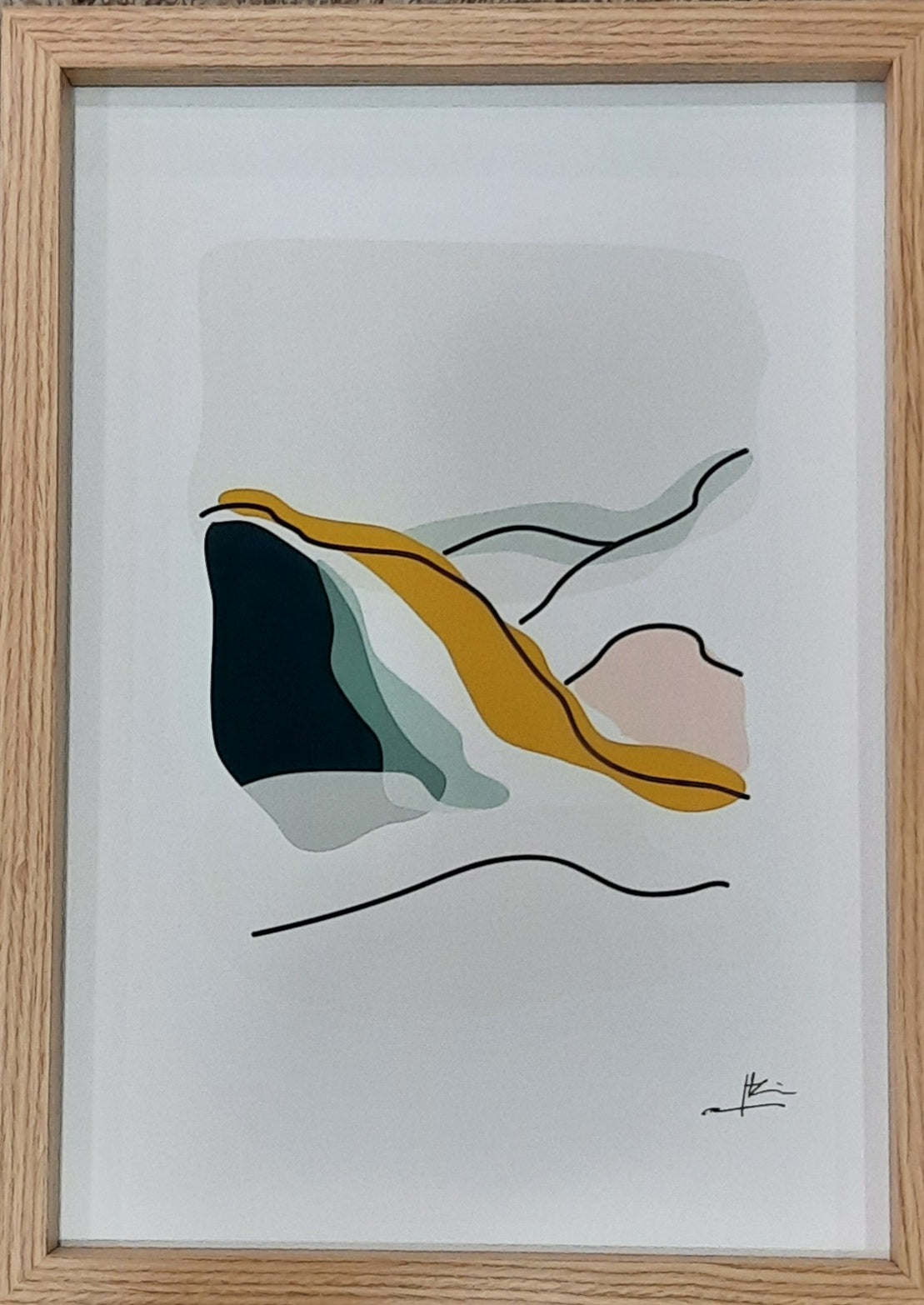 Lela Cribbin A4 Abstract Graphic Prints