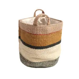 Tall Jute Bowl Set & Baskets