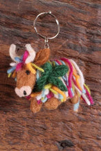Load image into Gallery viewer, Fair Trade Felt or wool hanging animals