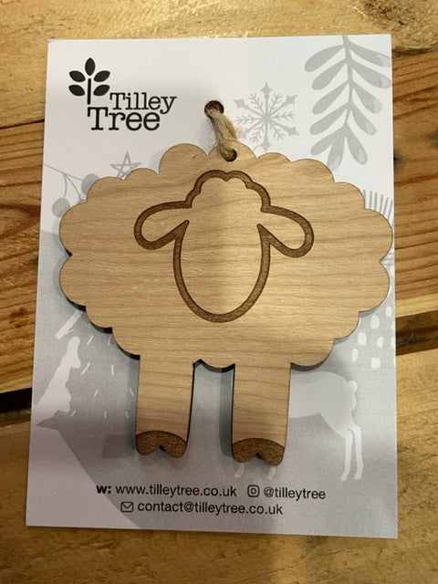 Tilley Tree laser Cuts