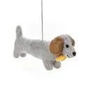 Load image into Gallery viewer, Fair Trade Felt or wool hanging animals