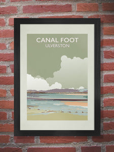 Northern Line A3 Framed