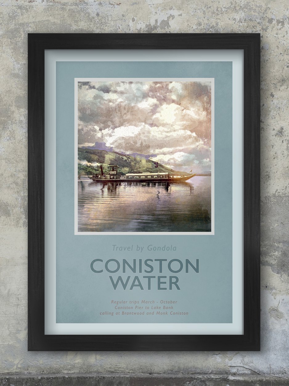 Northern Line A3 Framed