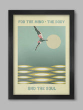 Load image into Gallery viewer, Northern Line A3 Framed