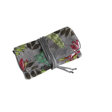 Load image into Gallery viewer, Botanical Velvet Jewellery Pouch or Roll from Earth Squared